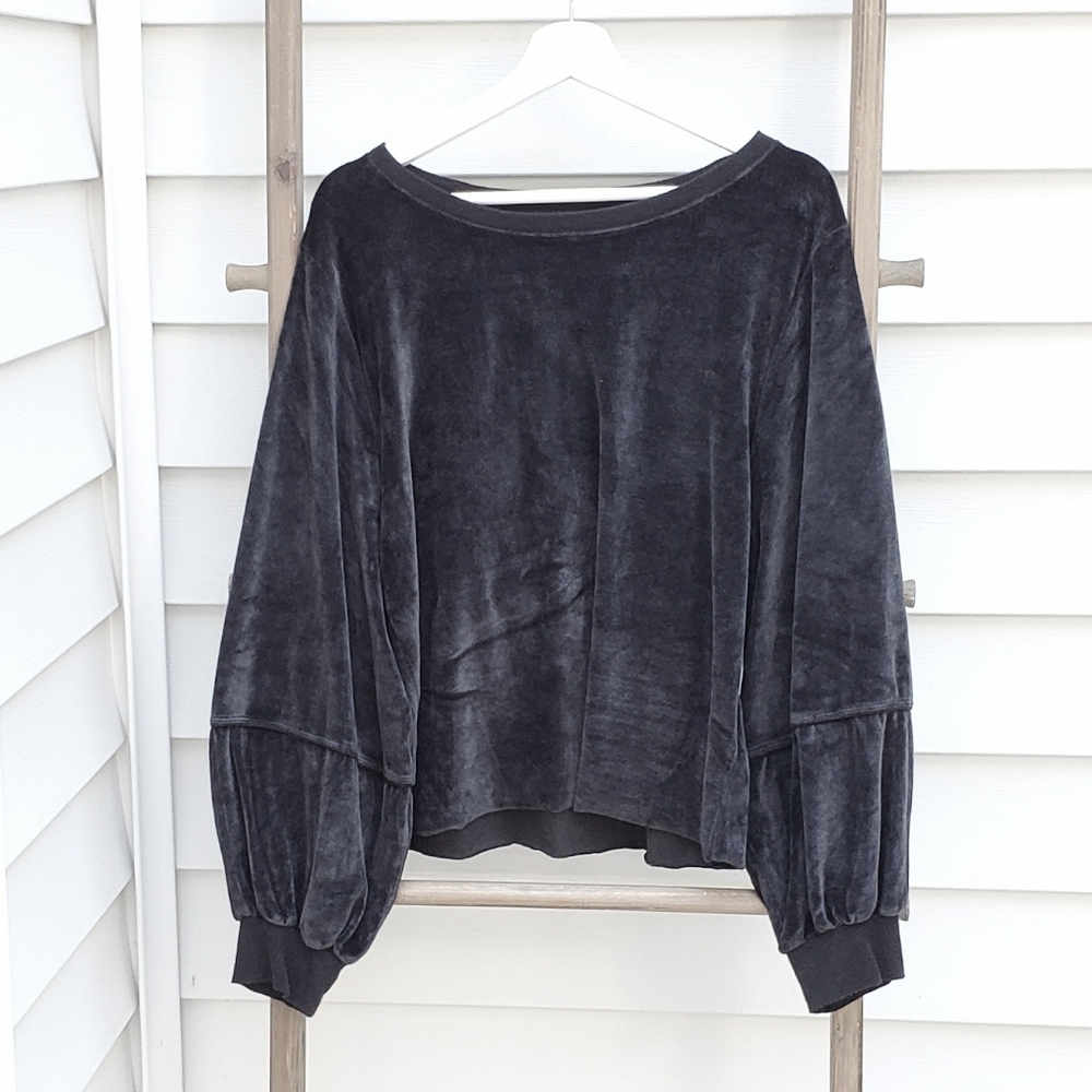 Nation LTD Velvet Sweatshirt